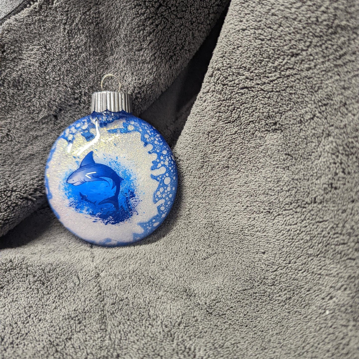 Handmade Shark Ornament 🦈