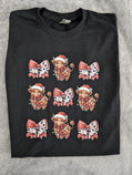 Christmas Highland Cow Shirt - Xlarge