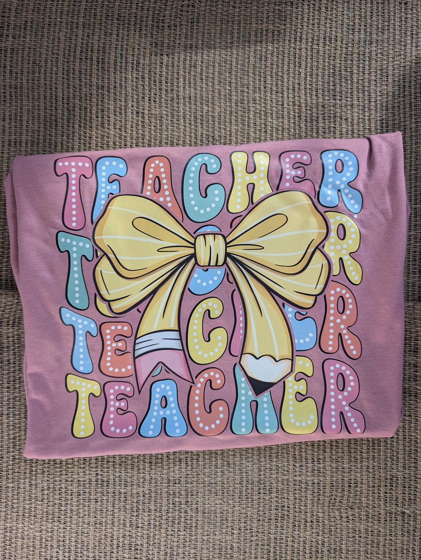 Teacher Shirt, Unisex Gildan Softstyle T-Shirt, Adult Size Large