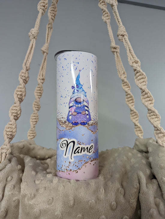 Watercolor Gnome Tumbler 20oz