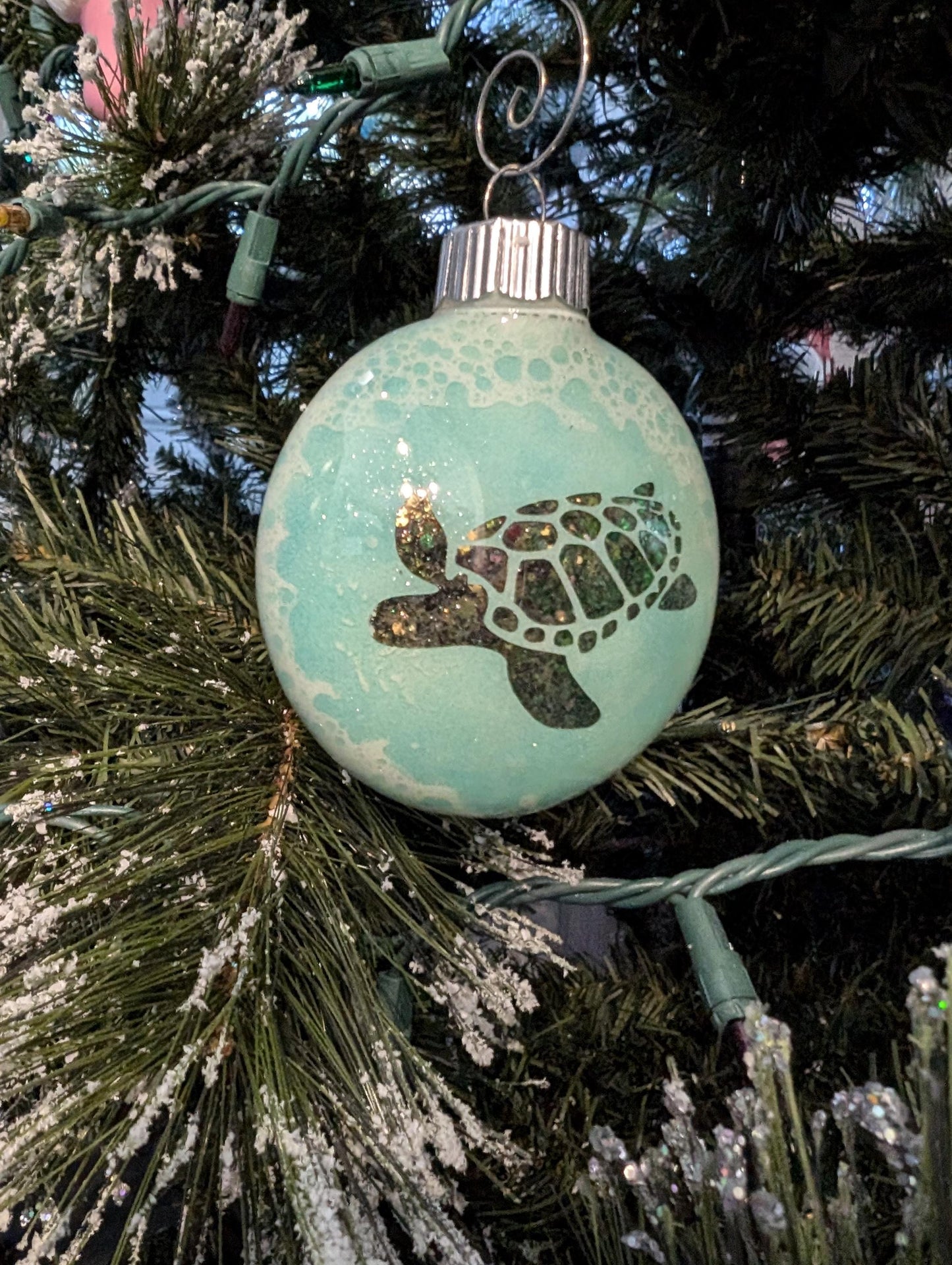 Handmade Sea Turtle Ornament