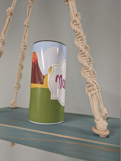 Kids Dinosaur Tumbler- Can be personalized