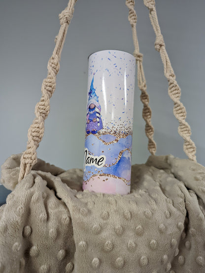 Watercolor Gnome Tumbler