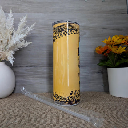 Personalized School Bus Tumbler