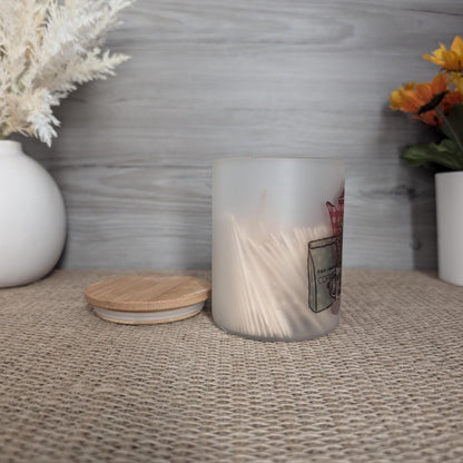 Chicken candle holder/trinket glass