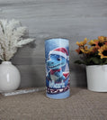 Personalized Christmas Dinosaur Tumbler