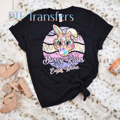 Bunny Kisses & Easter Wishes DTF Transfer
