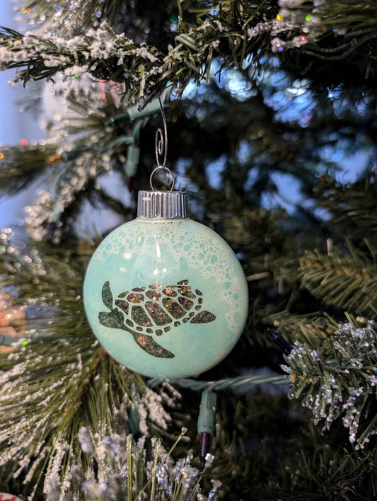 Handmade Sea Turtle Ornament