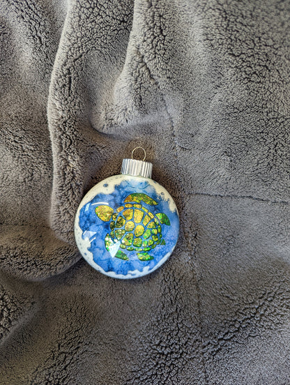 Handmade Sea Turtle Ornament