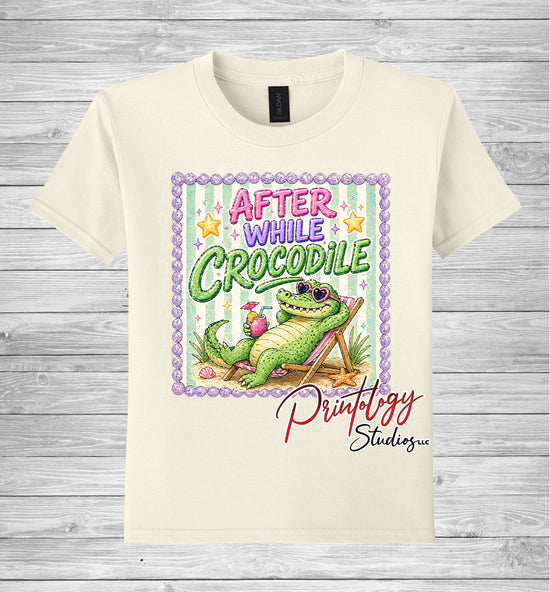 Youth After While crocodile T-Shirt