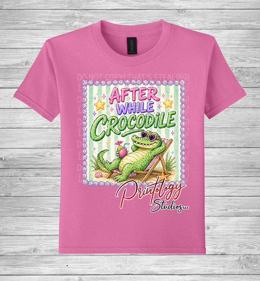Youth After While crocodile T-Shirt