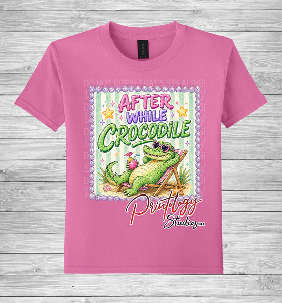 Youth After While crocodile T-Shirt