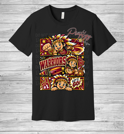 Callahan Warriors - Boy - Comic Style Tee - CIS