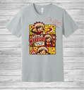 Callahan Little Warriors With Brown Haired Girl Comic Style Tee