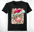 Youth Christmas Highland Cow T-Shirt