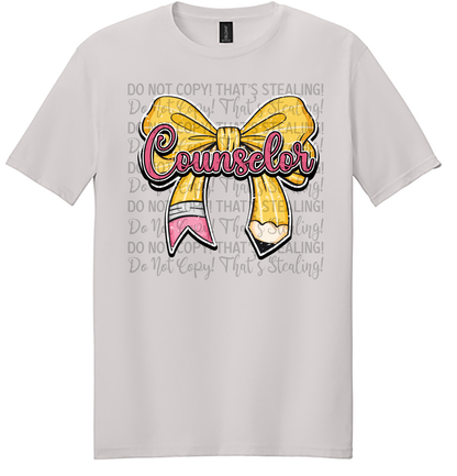 Counselor Bow T-Shirt