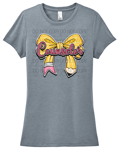 Counselor Bow T-Shirt