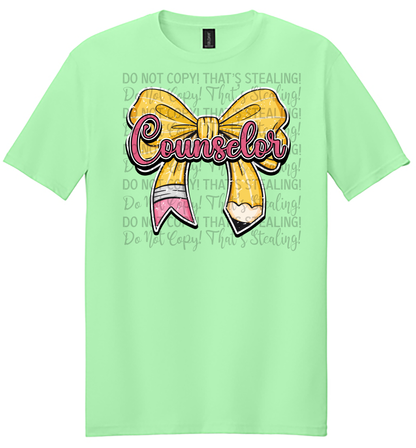 Counselor Bow T-Shirt