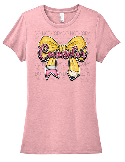 Counselor Bow T-Shirt