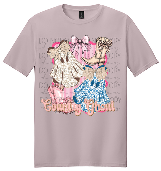 Country Ghoul T-Shirt – Cute Western Ghost Graphic Tee