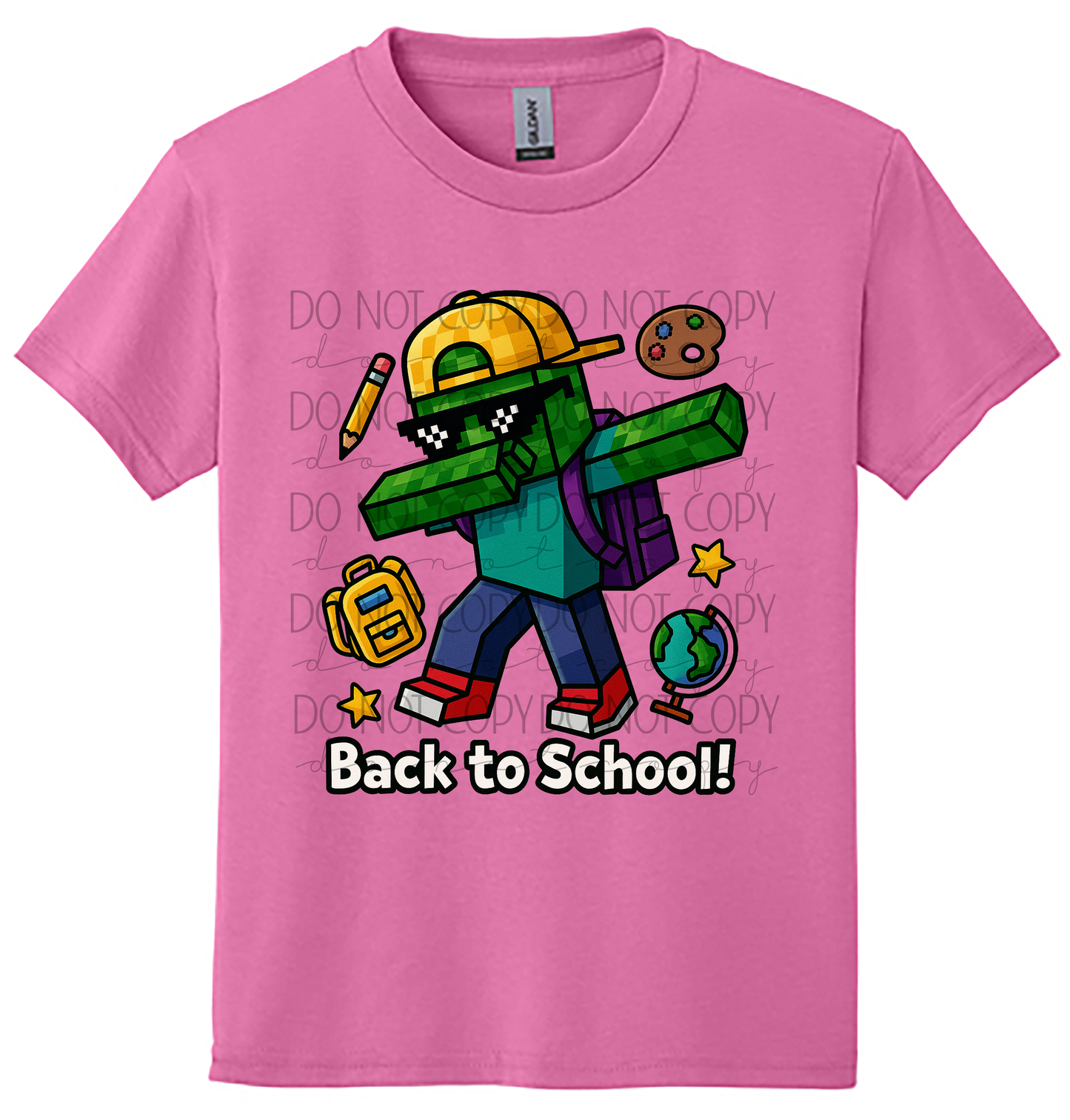 Dabbing Creeper Back to School Shirt
