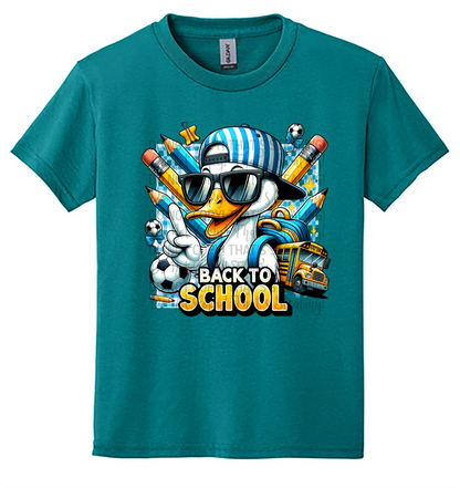 Youth Cool Duck Back to School Tee