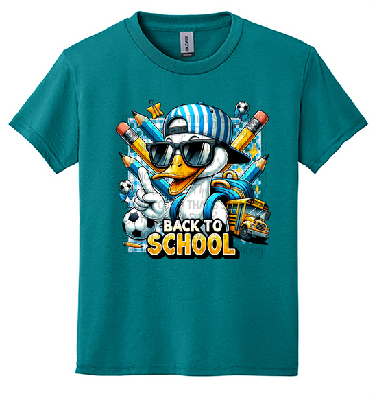 Youth Cool Duck Back to School Tee