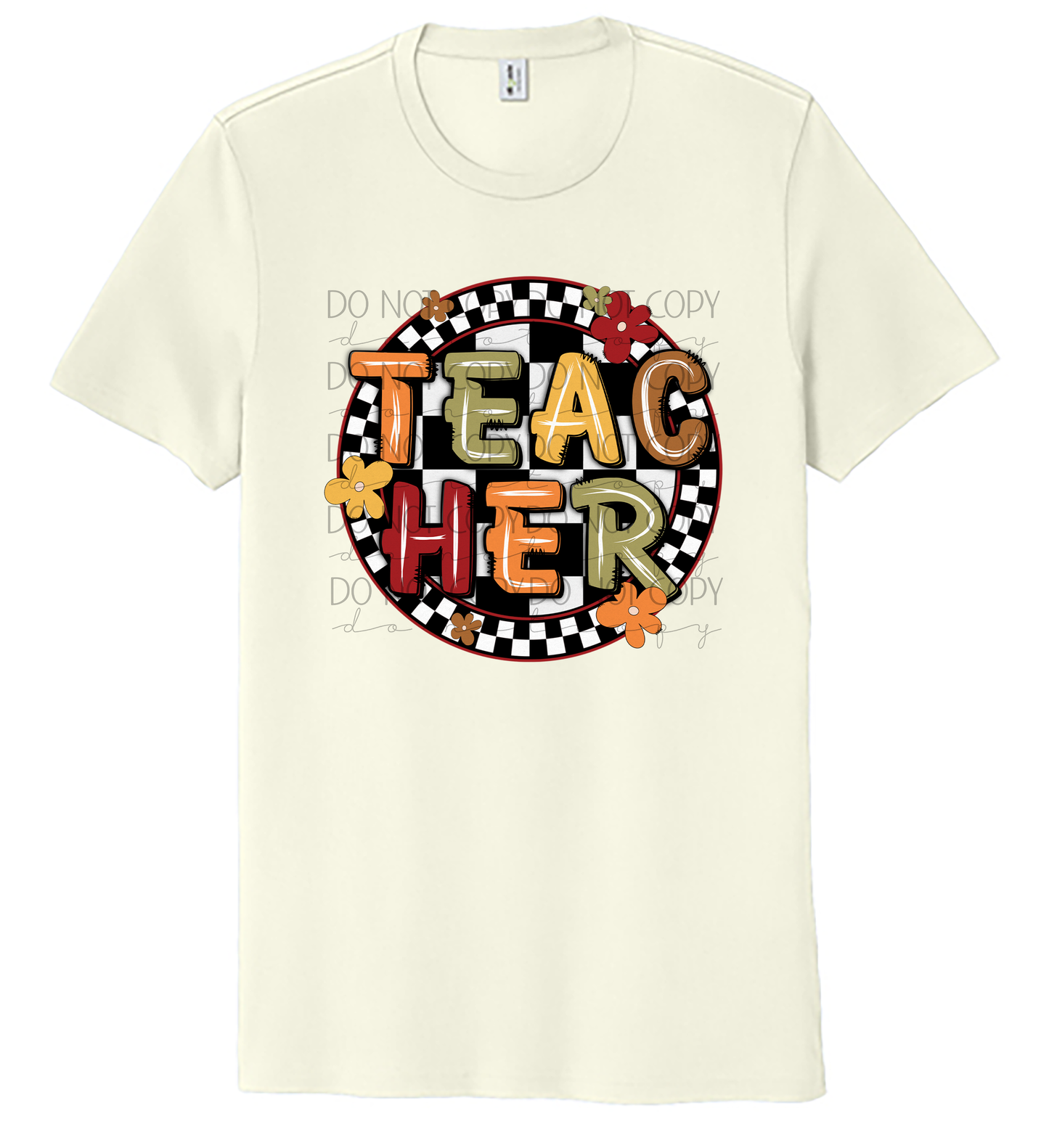 Retro Fall “Teacher” Graphic Tee