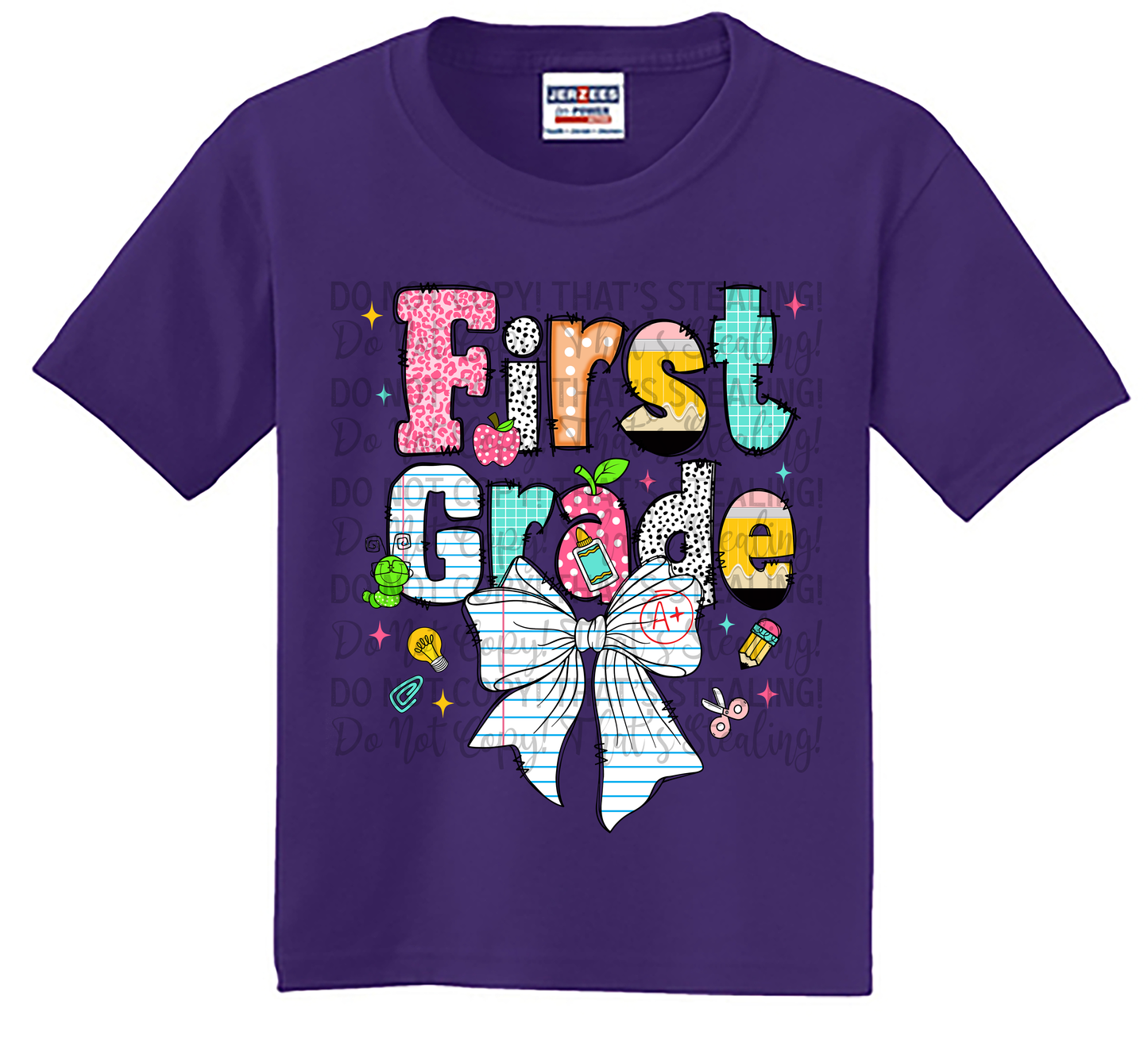 First Grade-Back to School Tee- Youth