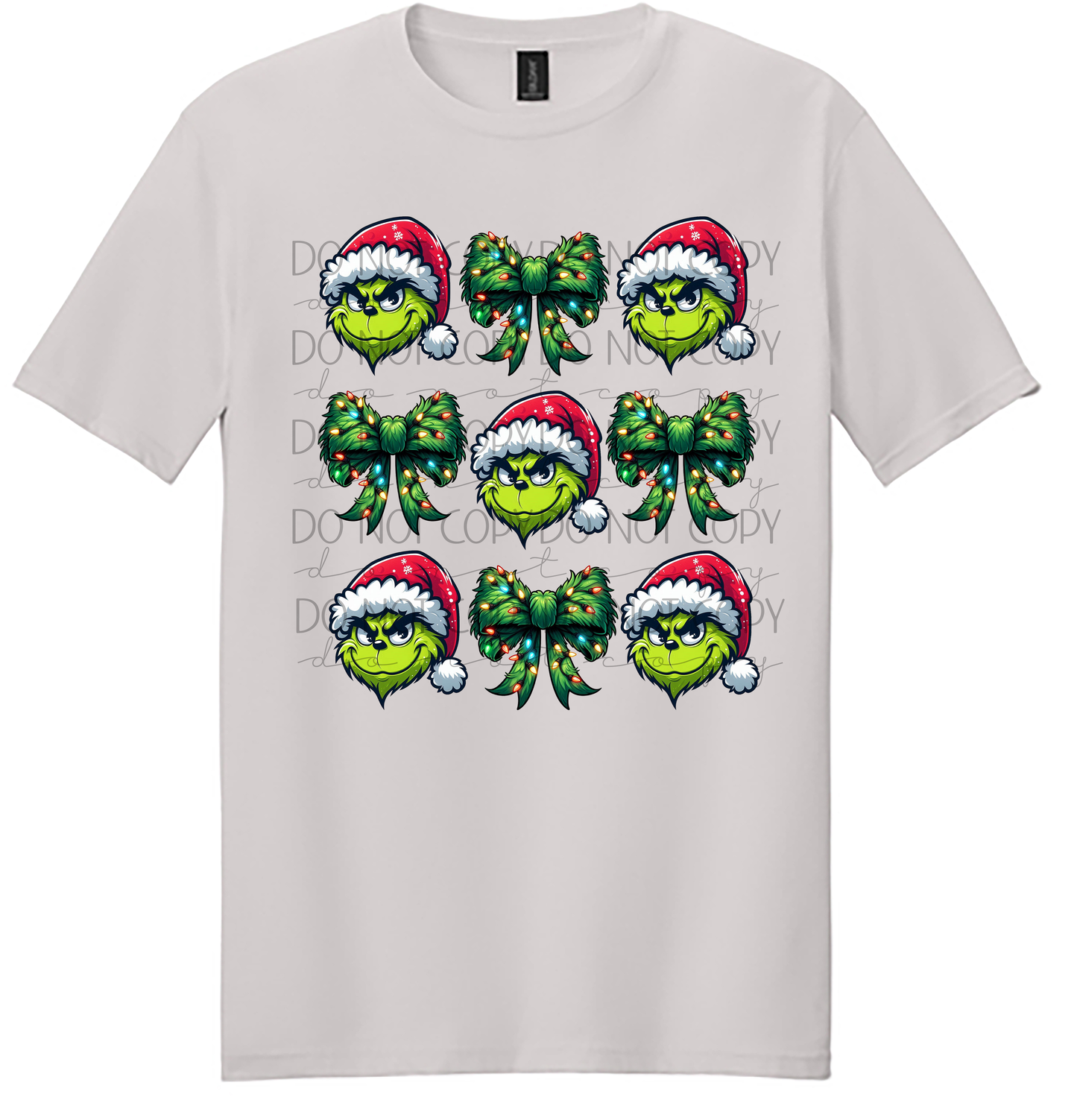 Grinch & Christmas Bow T-Shirt