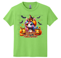 Youth “Happy Halloween” Unicorn T-Shirt