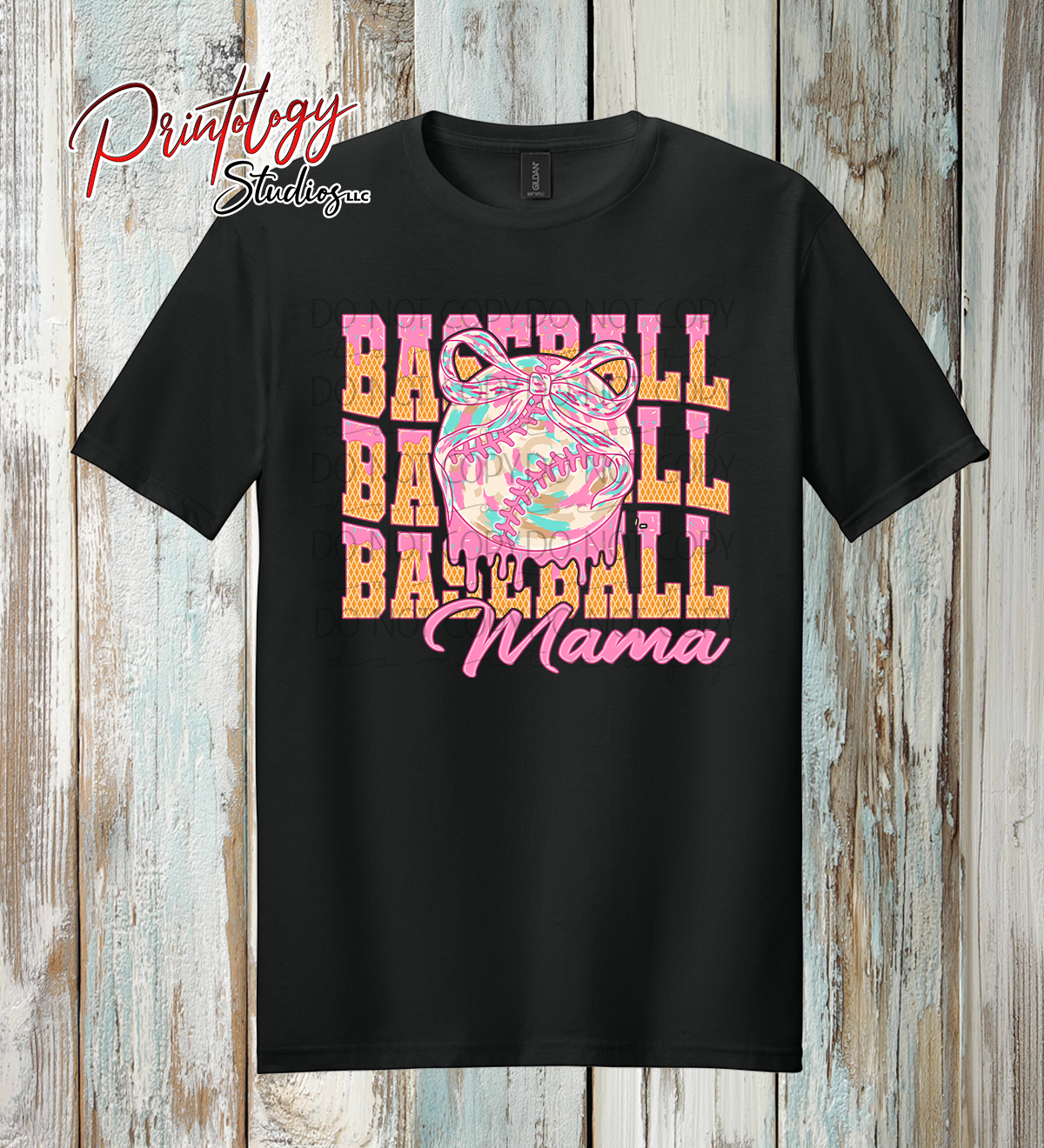 Baseball Mama Bow Shirt