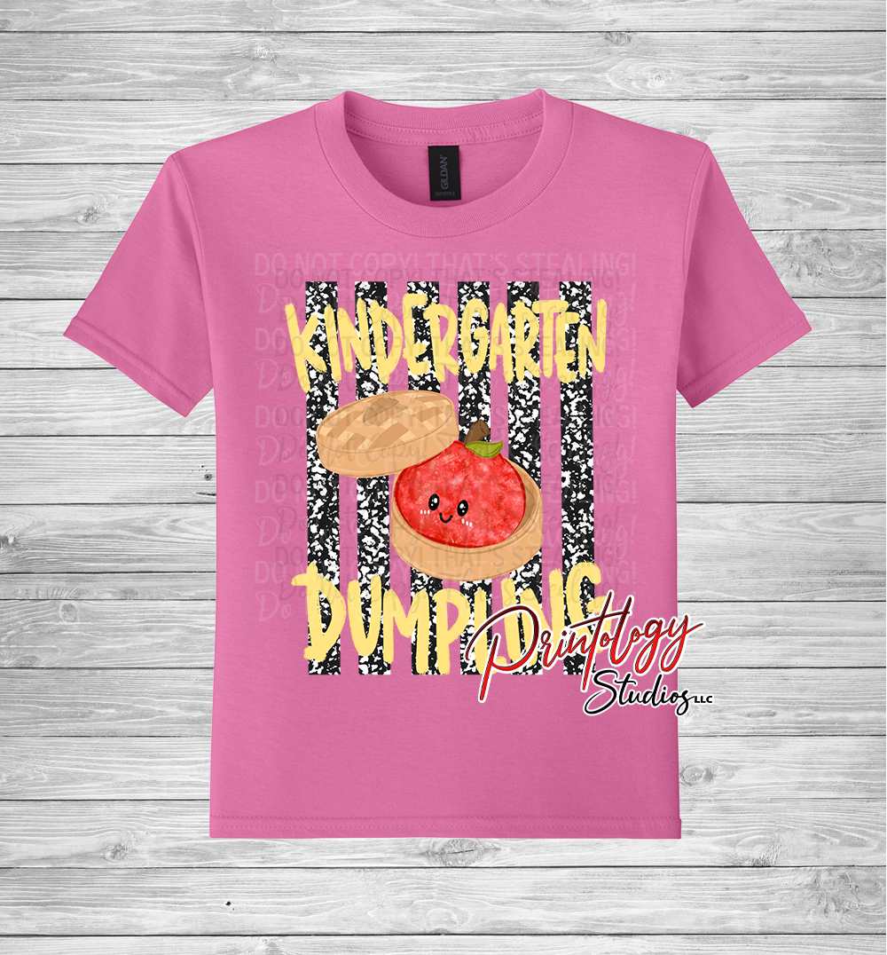 Youth Kindergarten Dumpling Shirt