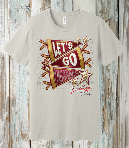 Let’s Go Warriors Spirit Tee