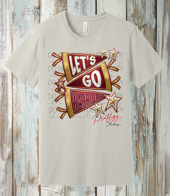 Let’s Go Warriors Spirit Tee
