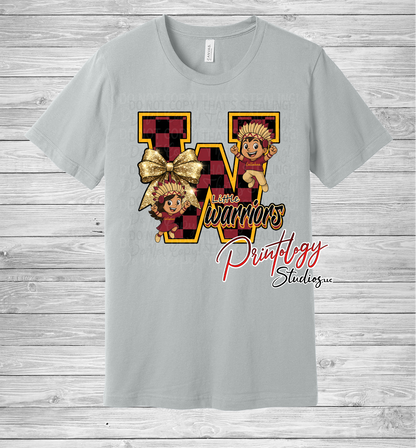 Little Warriors "W" With Boy & Girl