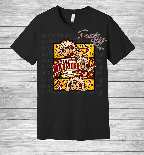 Callahan Little Warriors With Boy Comic Style Tee - CES