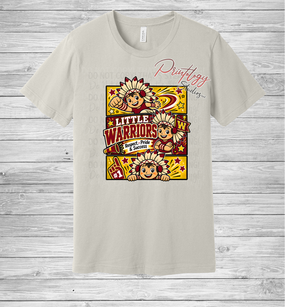 Callahan Little Warriors With Boy Comic Style Tee - CES