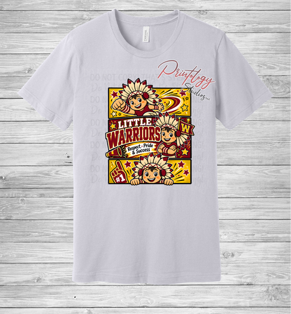 Callahan Little Warriors With Boy Comic Style Tee - CES