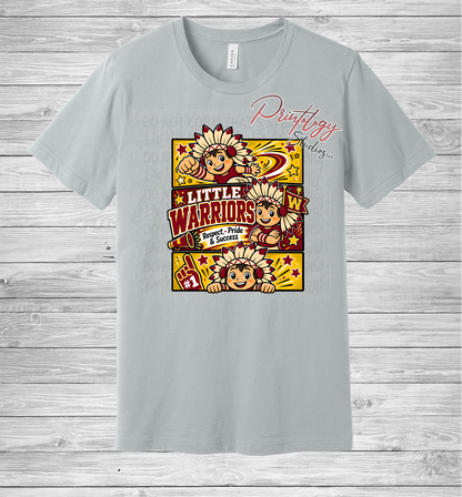 Callahan Little Warriors With Boy Comic Style Tee - CES