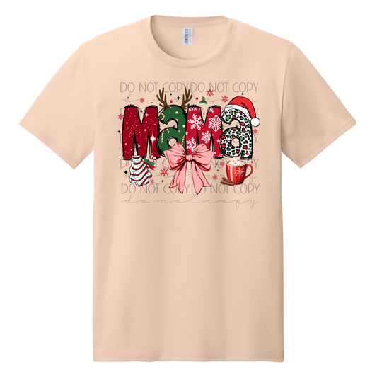 Christmas “Mama” Tee