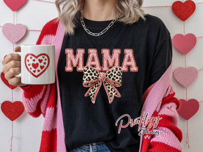 MAMA Coquette Bow – DTF Transfer