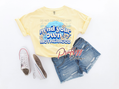 Mind Your Own Motherhood – Blue Floral DTF Transfer
