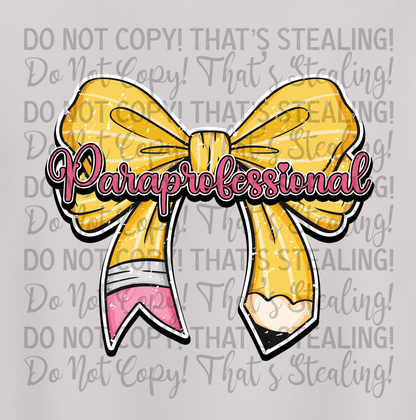 Paraprofessional Bow Tee