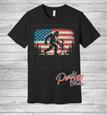 Bigfoot & Alien Patriotic T-Shirt