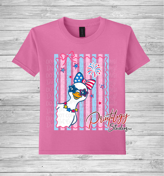 Youth Patriotic Goose Shirt