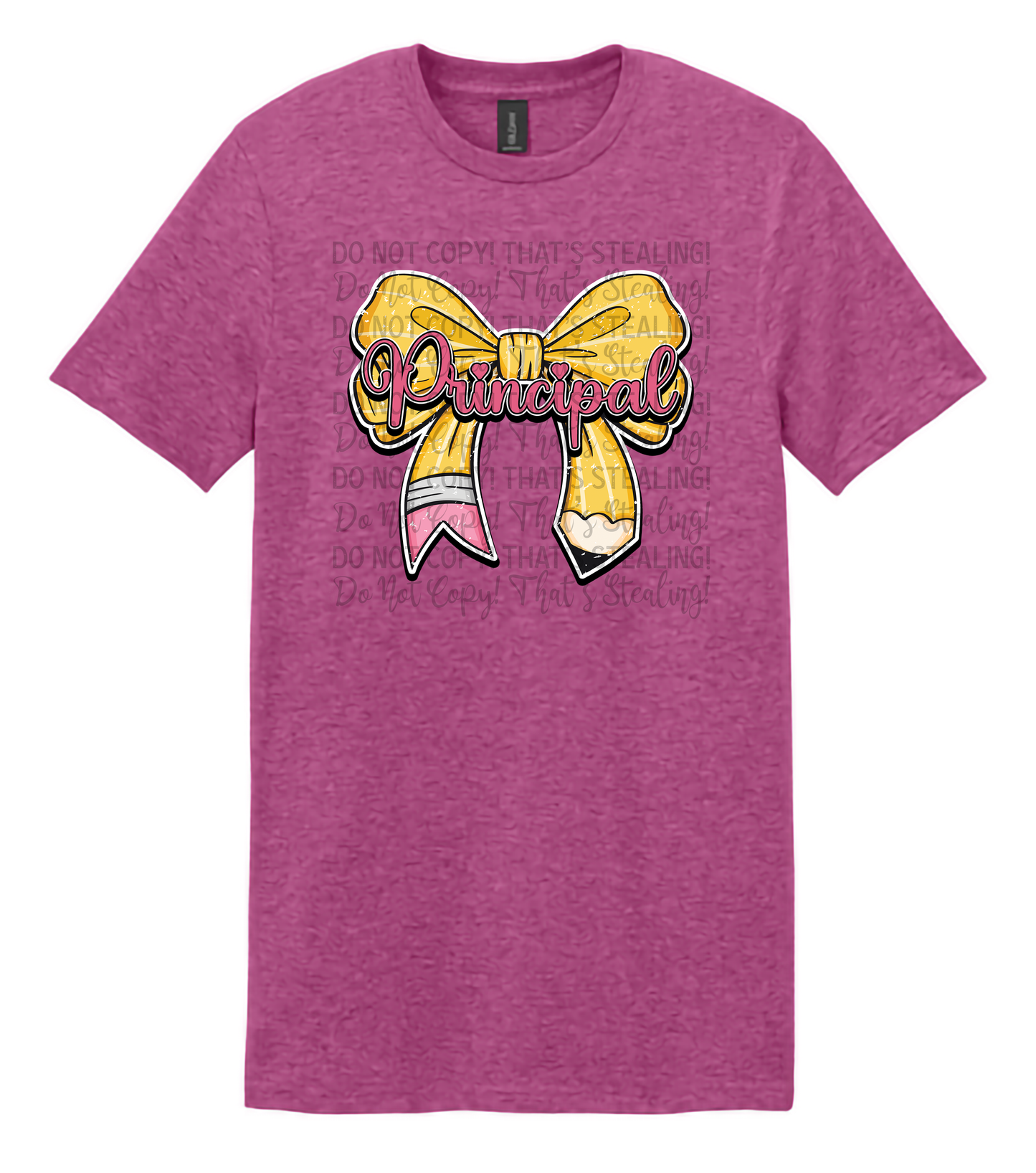 Principal Pencil Bow T-Shirt