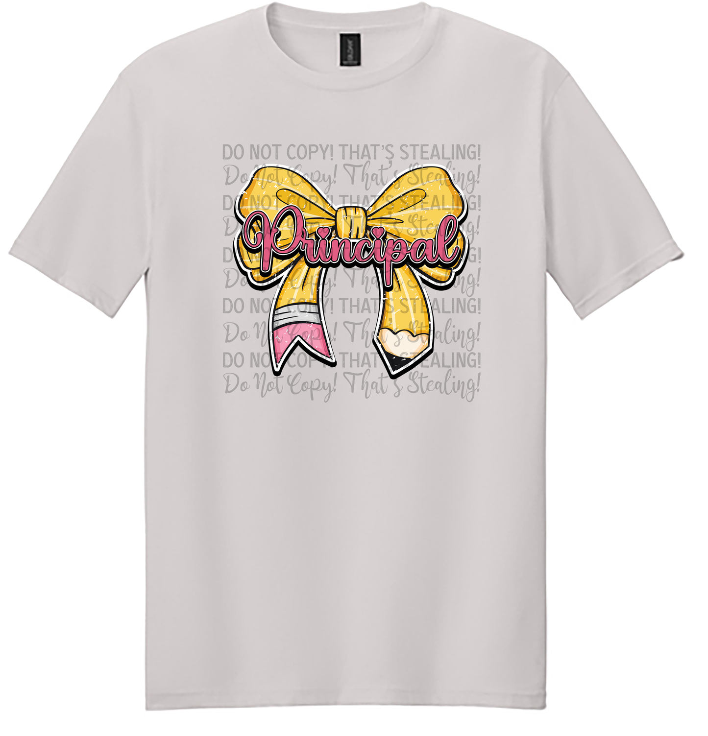 Principal Pencil Bow T-Shirt