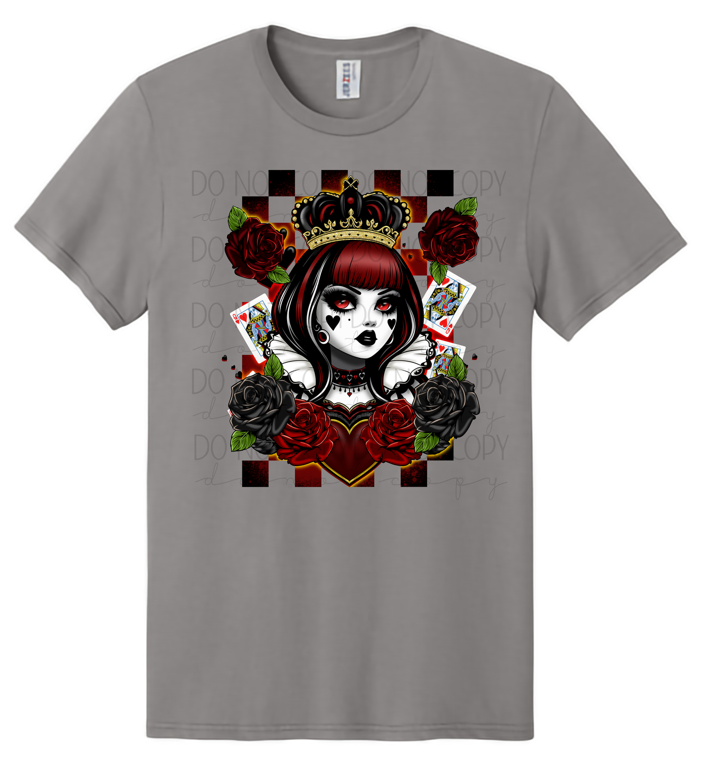 Queen of Hearts Gothic T-Shirt