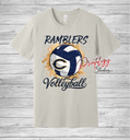 Ramblers Volleyball Splatter